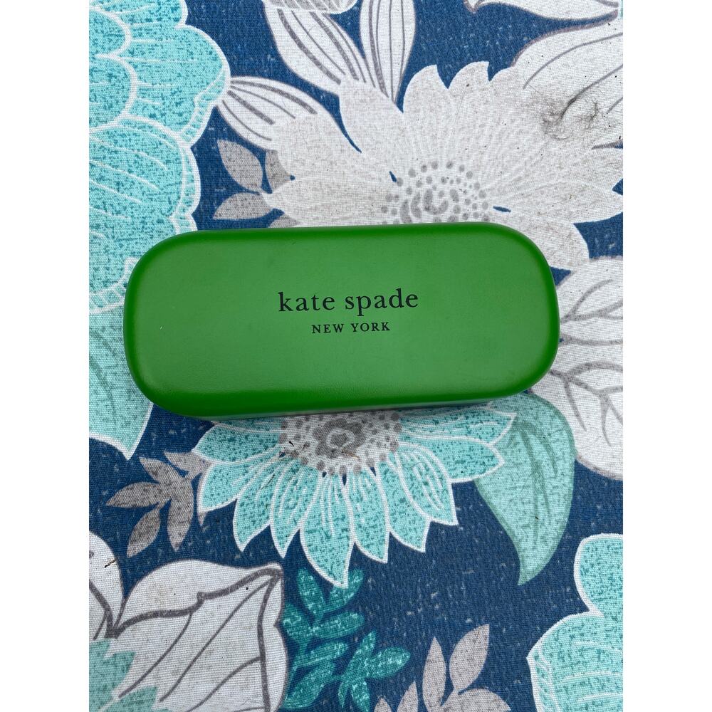 New Kate Spade New York HELLO SUNSHINE Square Blue Sunglasses Gradient Lens - Picture 7 of 7